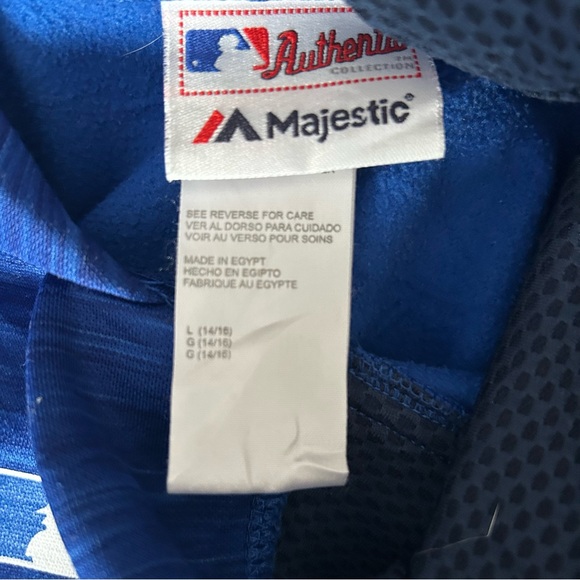 Blue Jays Official MLB Hoodie with Logo Size L 14 - Picture 4 of 4